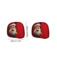 thumbnail image 3 of Christmas Car Decorations, 2Pcs Santa Claus Car Headrest Covers, Elastic Stretch Printed Protector Sleeves for Sedan SUV Truck Van Universal Fit Xmas Holiday Auto Interior Decor Accessory, 3 of 7