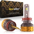 thumbnail image 1 of Bombillas LED LUXSTER Ultra H11 H9, 8000 LM, 6000 K, paquete de 2, 1 of 9