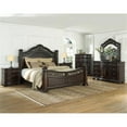 thumbnail image 3 of Bowery Hill Traditional Rich Cocoa Chocolate Dresser and Mirror, 3 of 8