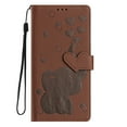 thumbnail image 2 of Leather Case for iPhone 15 Pro Max ,Premium PU Leather Embossed Elephant Stand/Cover/Wallet/Flip Case, 2 of 10