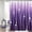 Dark Purple, variant on Ombre Purple Shower Curtain Dark Plum and White Striped Shower Curtain for Bathroom Decor Modern Abstract Wavy Line Simple Bath Curtains with 12 Hooks 72x72 Inch Washable Polyester