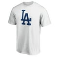 thumbnail image 2 of Men's White Los Angeles Dodgers Heart & Soul T-Shirt, 2 of 3