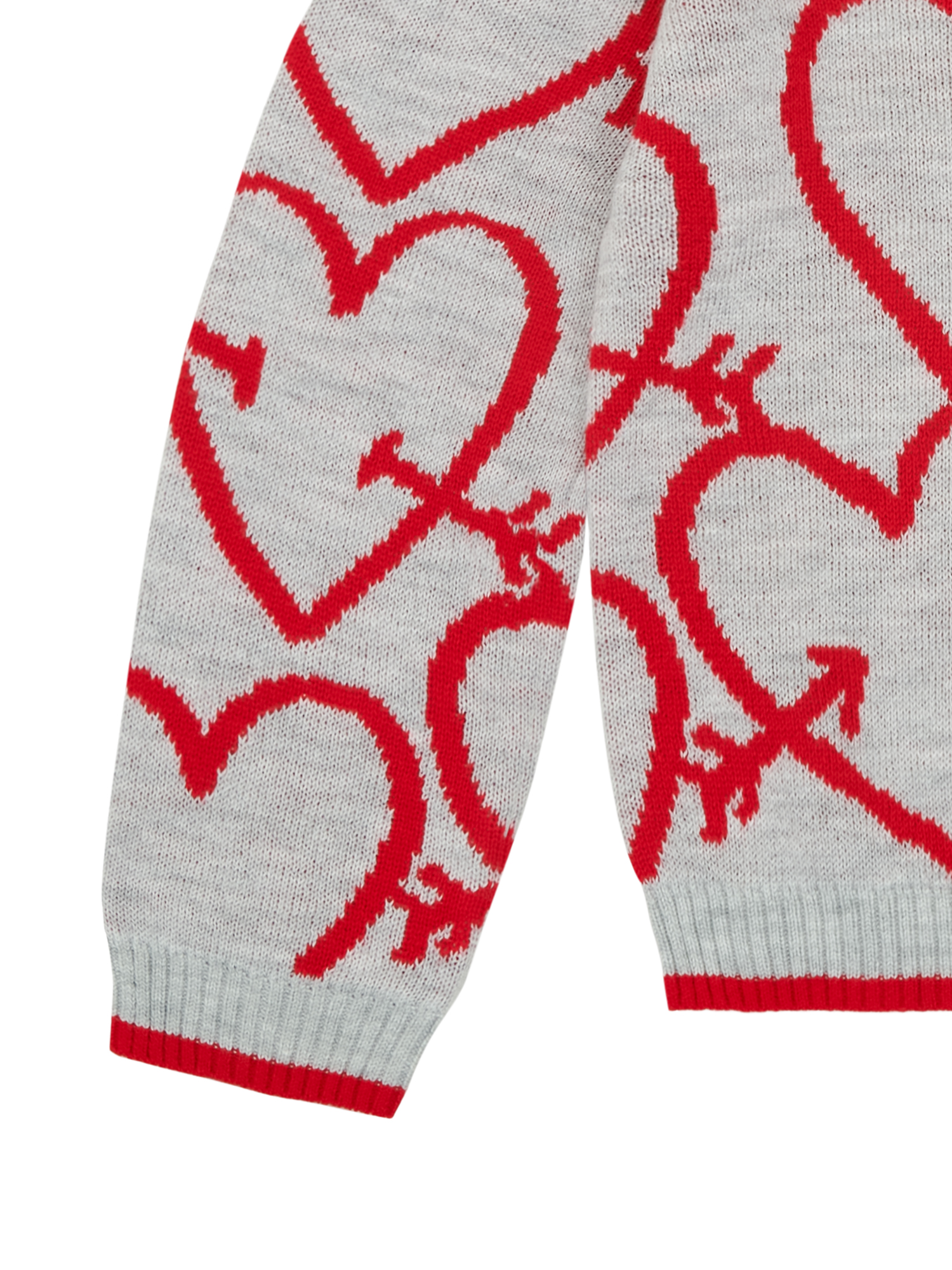 Way To Celebrate Toddler Valentine's Day Heart Sweater, Sizes 12M-5T