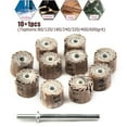 thumbnail image 4 of 11Pcs 80-600Grit Flap Wheel Disc Sanding Flap Set With 3Mm Shank Grinding Wheel Head Sander Abrasive Power Tools, 4 of 5
