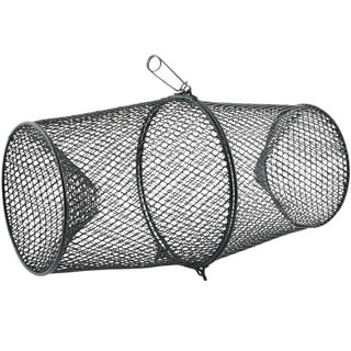 Fish Baskets Steel Wire Crab Fishing Traps for Saltwater Seawater