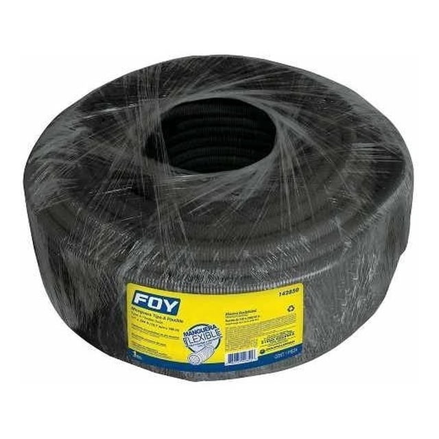 Manguera Flexible Negra Para Cable SURTEK 1/2 X 100M 142850