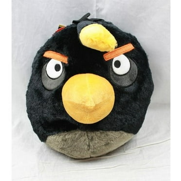 Angry Birds Black Plush Backpack