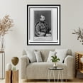 thumbnail image 4 of Historic Framed Print, [Alexander II, Emperor of Russia, half-length portrait, seated, facing right], 17-7/8" x 21-7/8", 4 of 9
