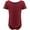 Wine Red, variant on Dancina Cotton Kids Short Sleeve Ballet Dance Leotard for Girls