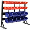 Trademark Tools Floor Bin Rack With 26 B