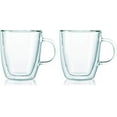thumbnail image 2 of Bistro Coffee Mug, 10 ounce (2-Pack), Clear, 2 of 6