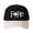 Khaki-Black, variant on FoRe Embroidered Patchwork Trucker Cap | Adjustable Unisex Snapback, Golf Essential