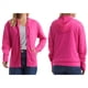 thumbnail image 2 of Sudadera con Capucha y Cremallera de Punto Flameado para Mujer, Camiseta Texturizada con Cremallera para Mujer Rosa Roja XL, 2 of 8