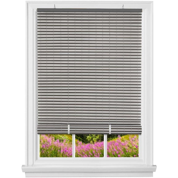 JHUS Oval Cordless Rollup Light Filtering Window Blinds Roller Shades Window Blinds Blinds for Windows Window Shades Window Shades for Home Window Shades