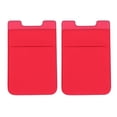 thumbnail image 3 of Double Layer Phone Holder Adhesive Back Pocket Cover Durable Cell Phone Pouch For Cards Cash Strong Adhesive Tape Elastic Design, 3 of 4