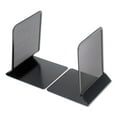 thumbnail image 1 of UNV 5.37 x 7 in. Metal Mesh Bookends, Black, 1 of 1