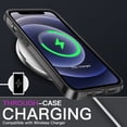 thumbnail image 5 of JETech 3 in 1 Case for iPhone 12 Mini 5.4-Inch, with 2-Pack Screen Protector and 2-Pack Camera Lens Protector, Full Coverage Tempered Glass Film, Shockproof Bumper Phone Cover (Black), 5 of 7