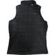 thumbnail image 1 of Reebok Thermowarm Hybrid Down Chaleco para mujer, negro, pequeño, 1 of 2