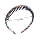 thumbnail image 3 of Diademas de plástico para el cabello para mujer, multicolores, antideslizantes, con peine, diademas, aros para el cabello, accesorios suaves para el cabello, 3 of 8
