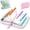 Pink, variant on Waterproof Pill Pouch Set-14Pcs Bags Inside, Zipper Pill Case with 14 Day Zipper Pouches Organizer Travel Medicine Weekly Vitamin Medication Reusable Portable Large Holder Daily Container(Pink)