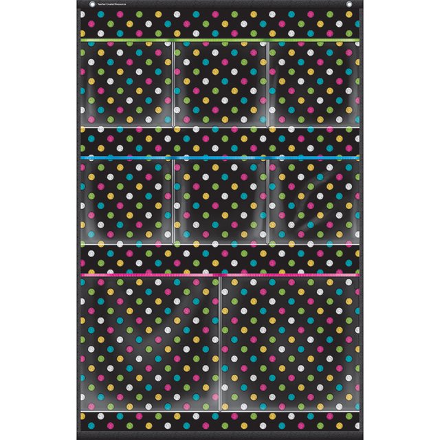 Tableau de Poche Chalkboard Brights 8 Poches (15 Pouces X 23 Pouces)