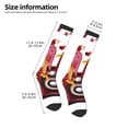 thumbnail image 2 of Sigee Truck With Gnomes for Socks for Men Women Socks Stocking Compression Socks, 2 of 6