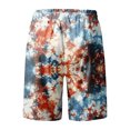 thumbnail image 3 of Aayomet Short de Bain Homme Décontracté Imprimé Sport Plage avec Poches (Bleu, TG), 3 of 4
