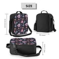 thumbnail image 2 of Disketp Roses Flowers Insulated Lunch Bag Lunch Box - Lunch Bag for Men Adult Women, 2 of 7