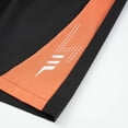 thumbnail image 5 of Vhkiploz Plus Size Summer Running Shorts for Men's Solid Color Drawstring Stretchy Beachwear Board Shorts Color Block Workout Sporty Athletic Shorts with Side Pockets, 5 of 9