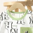 thumbnail image 3 of KPOPLK Toddler Boys Pajamas Cotton Summer Pjs for Boy Jammies Baby Sleepwear Kids Short Sets for 1t 2t 3t 4t 5t Size 3-6 Months, 3 of 5