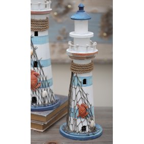 Puzzled Wooden Brown Lighthouse 14 Inch Tabletop Figure Accent Intricate Meticulous Detailing Wood Art Handcrafted Hand Painted Tower Figurine Decoration Nautical Beach Themed Home Decor Accessory Walmart Com Walmart Com