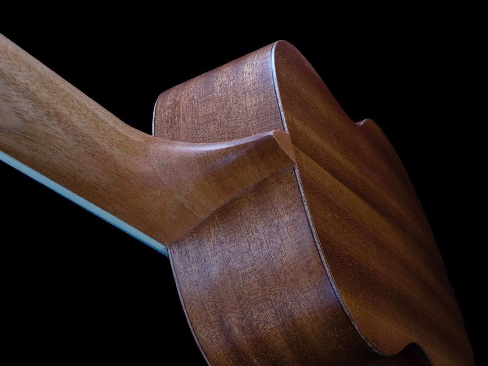 Oscar Schmidt  Baritone Mahogany Ukulele, Satin Finish & Hawaiian Tattoo