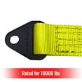 thumbnail image 3 of Ikon Motorsports 10 Inch Yellow Limit Strap w/ Shock Bolts Compatible with Trucks SUVs ATVs UTVs Off-road, Shock Suspension Travel Webbing with IKON Logo, 1PC, 3 of 9