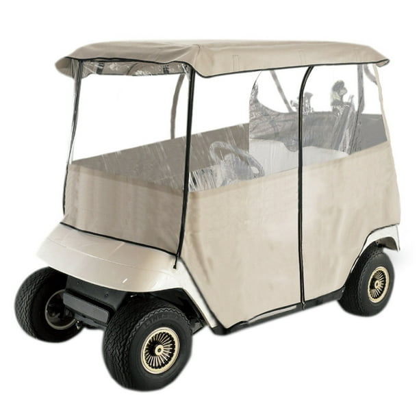 Leader Accessories Deluxe 2 Person Golf Cart Cover Storage Driving