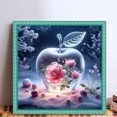 thumbnail image 2 of Hilo Algodón Ecológico Bordado Punto Cruz Manzana Cristal Con 11CT 40x40cm, 2 of 9