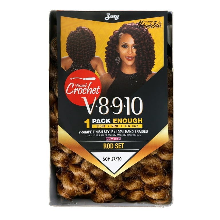 入園入学祝い Braids Crochet Hair Synthetic Zury V8.9.10 (1Pack Set Rod フェイスクリーム