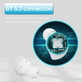 thumbnail image 4 of Audífonos Inalámbricos Bluetooth 5.3 de Transparente Auriculares con Microfono y Cargador USB+PD Tipo-C 33W Tmvgtek para iPhone Samsung Huawei Laptop, 4 of 5