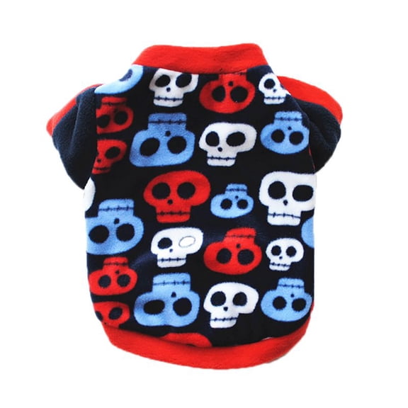 Groomer Christmas Pet Dog Clothes Coat Winter Cute Leopard Dot Pet Pullover Shirt