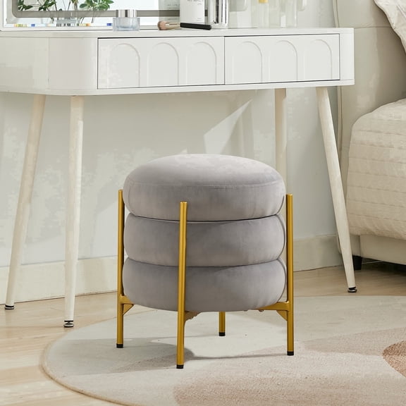 BRILHAMEZ Modern Oversized 360° Swivel Accent Chair