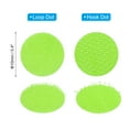 thumbnail image 2 of Unique Bargains 0.4' Self Adhesive Dots, 270 Pairs Sticky Hook Nylon Loop Dots Strips, Green, 2 of 7