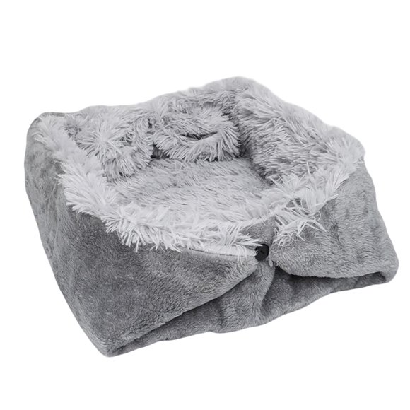 TIELUTT Foldable Bed for Cats and Winter Warm Soft Cushion Portable Travel Cozy Window Pethouse Outdoor Entryway Decorations Large Pet for outside Not Hanging Pet Nesting Material Dispenser Pet Buses