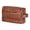 001 Brown, variant on Win s Way Men‘s Travel Toiletry Bag Leather Waterproof Shaving Kit Hanging Toiletry Bag for Dad Father’s Day Birthday Gifts for Men Travel Essentials Organizer