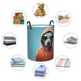 thumbnail image 4 of Gaeub Cool Dog In Hoodie Dirty Clothes Storage Basket, Toy Storage Bin for Storing Clothing, Diapers, Toys-Small, 4 of 6