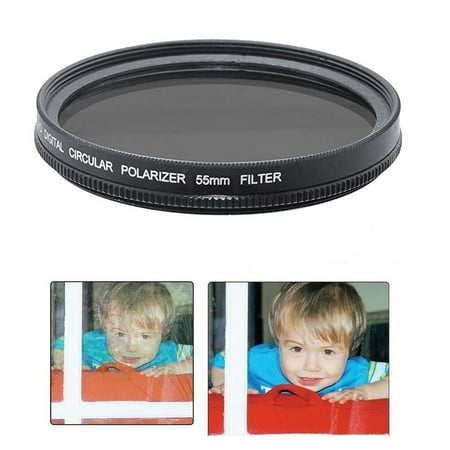 Circular Polarizer CPL Filter For Canon EOS R7 R10 (55mm Size)