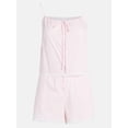 thumbnail image 5 of Joyspun Women's Poplin Cami and Shorts Sleep Set with Lace Trim, 2-Piece, Sizes XS-3X, 5 of 6