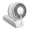 White, variant on BIMZUC Handheld High Speed Fan Semiconductor Cooling Fan 100 Speed Levels Foldable Neck Fan Black, 7.48 inches / 19 cm