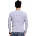 thumbnail image 5 of Playera Hombre Manga Larga, Slim Fit, Stretch, Tela Ligera, 5 of 5