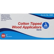 Cotton Tipped Applicators By Dyanarex, Sterile, 6 Inches - 2 / Pouch, 100 / Box