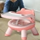 thumbnail image 5 of Asiento de comedor y alimentación para niños pequeños Silla de alimentación para bebés Mesa de comedor de viaje tipo 2 rosa, 5 of 6