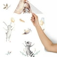 thumbnail image 4 of MuralsPrint Cute Baby Foxes Kids Removable Wallpaper - 10'ft H x 24''inch W, 4 of 4